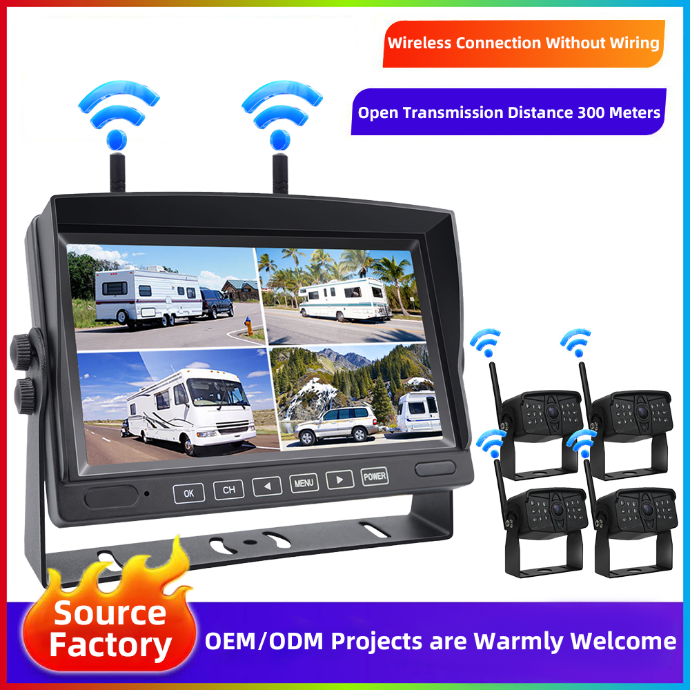 W726 7Inch Digital Wireless Camera System ...