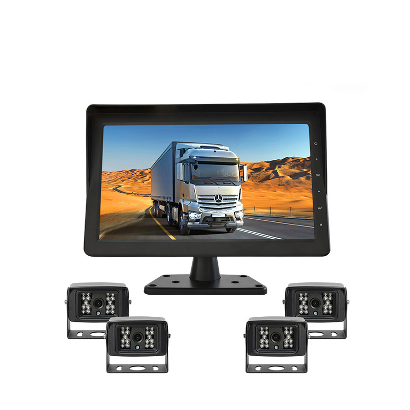 K1014 10.1'' Inch 4CH Quad Monitor Set AHD...