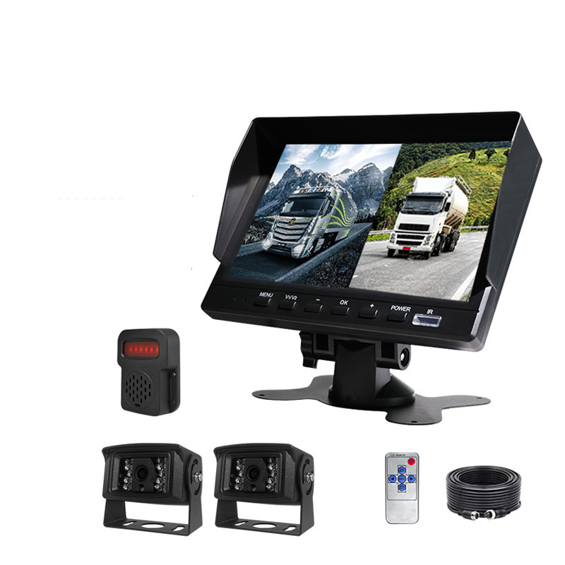 K702BSD 7Inch 2CH Split Monitor Set with B...