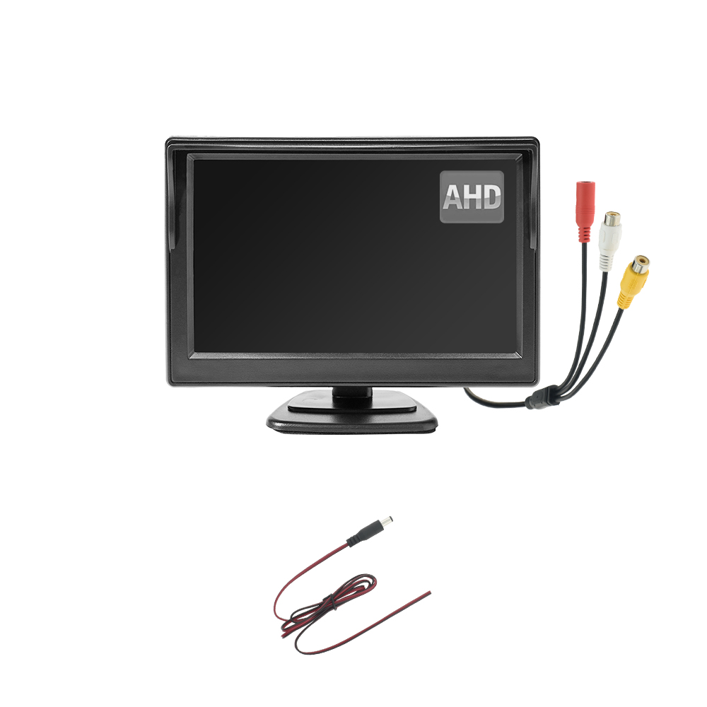 ZY-M514  2CH AV/AHD 5 inch Mini Car Monito...