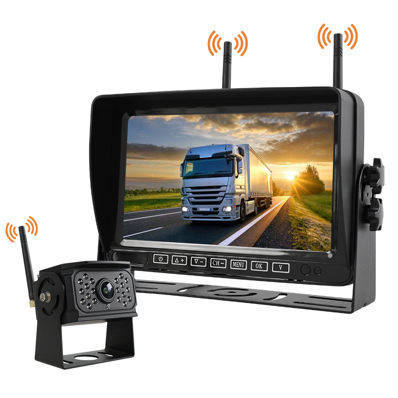 ZY-W741 7Inch Digital Wireless Backup Came...