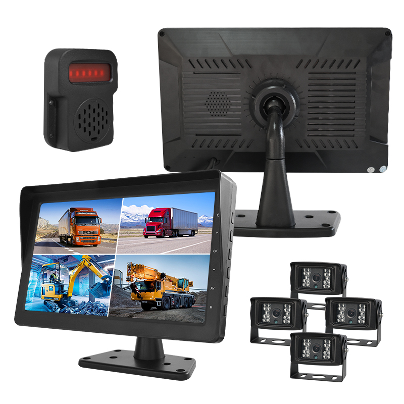K-1014BSD 10Inch 4CH Quad Monitor Set with BSD Outside Speaker