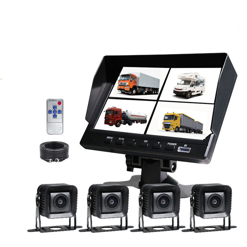 K704 7Inch 4CH Quad screen Backup Camera M...