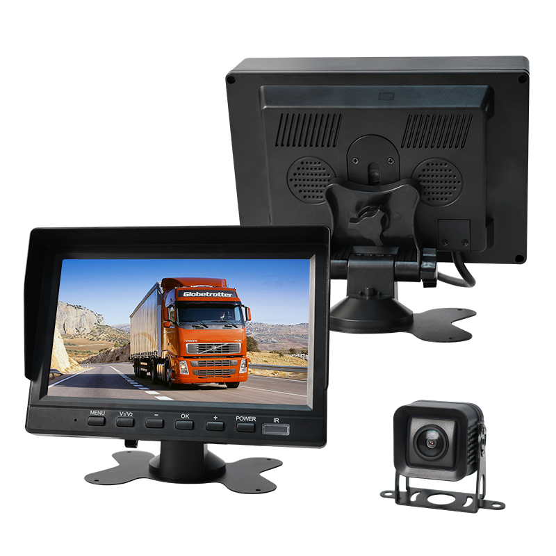 ZY-K701  7'' Inch Vehicle Monitor Ips Split Screen Vehicle Camera Set
